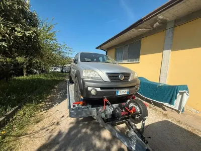 Usata Kia Sorento 140 CV (102 kW) 2004 Grigio SUV