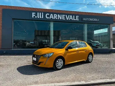Usata Peugeot 208 75 CV (55 kW) 2023 Giallo Utilitaria