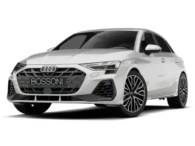Nuova Audi S3 Design 2026 Bianco Berlina