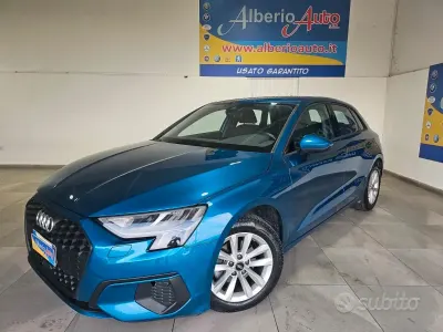 Usata Audi A3 Business 150 CV (110 kW) 2021 Blu/azzurro Berlina