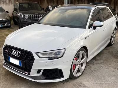 Usata Audi RS3 Ambiente 400 CV (294 kW) 2019 Bianco Berlina