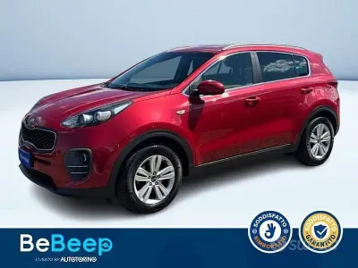 Usata Kia Sportage 115 CV (84 kW) 2018 Rosso SUV
