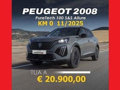 Usata Peugeot 2008 Allure 102 CV (75 kW) 2025 Argento SUV