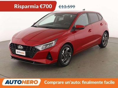 Usata Hyundai i20 84 CV (61 kW) 2021 Rosso Utilitaria