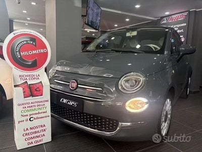 Usata Fiat 500 Lounge 95 CV (69 kW) 2018 Grigio Berlina