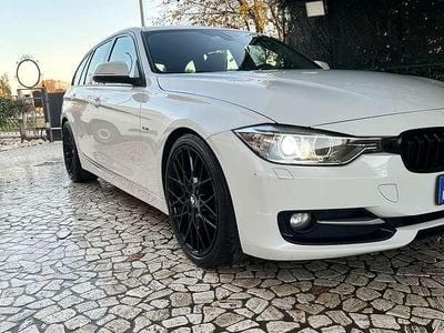 Usata BMW 316 Sport Line 116 CV (85 kW) 2013 Bianco Station wagon