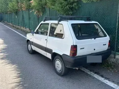 Usata Fiat Panda Young 54 CV (39 kW) 2001 Bianco Berlina