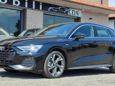 Usata Audi A3 S-Line 204 CV (150 kW) 2025 Nero mythos metalizzato Berlina