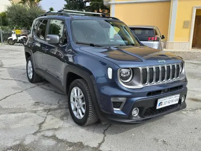 Usata Jeep Renegade Limited 190 CV (139 kW) 2021 Blu SUV