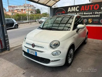Usata Fiat 500 Lounge 69 CV (50 kW) 2016 Bianco Berlina