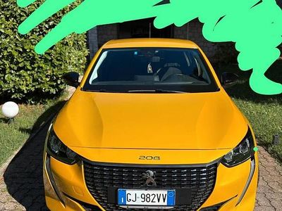 Usata Peugeot 208 Active 75 CV (55 kW) 2022 Giallo Utilitaria