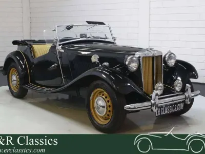 Usata MG TD 54 CV (39 kW) 1952 Nero Cabrio