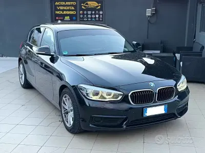 Usata BMW 116 Sport Line 116 CV (85 kW) 2018 Nero Utilitaria