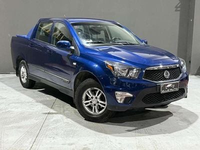 Usata Ssangyong (KGM) Actyon 155 CV (114 kW) 2013 Blu/azzurro Pick-up