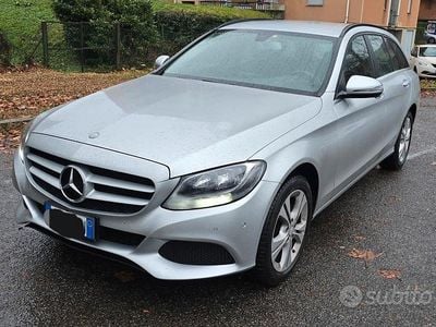 Usata Mercedes C200 Premium Plus 136 CV (100 kW) 2016 Grigio Berlina
