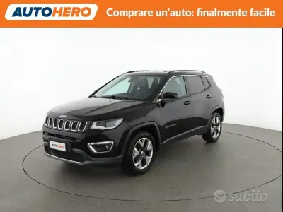 Usata Jeep Compass Limited 140 CV (102 kW) 2017 Nero SUV