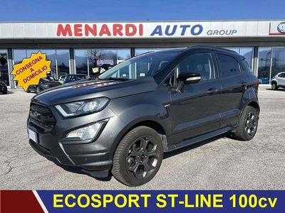 Usata Ford Ecosport ST-Line 99 CV (72 kW) 2018 Grigio SUV