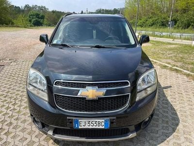 Usata Chevrolet Orlando LT 141 CV (103 kW) 2011 Nero Monovolume
