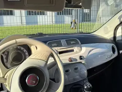 Usata Fiat 500C 69 CV (50 kW) 2013 Bianco Cabrio