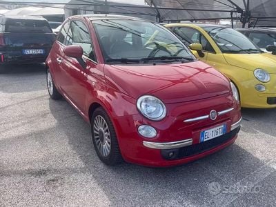 Usata Fiat 500 Lounge 86 CV (63 kW) 2012 Rosso Berlina