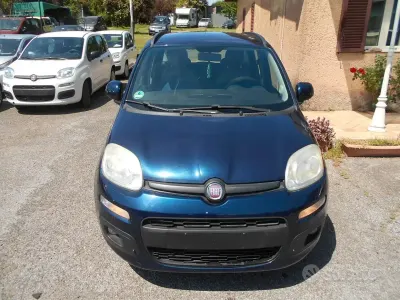 Gebraucht Fiat Panda Lounge 69 PS (50 kW) 2012 Blau Kleinwagen