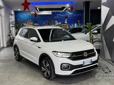 Usata VW T-Cross R-line 95 CV (69 kW) 2020 Bianco SUV