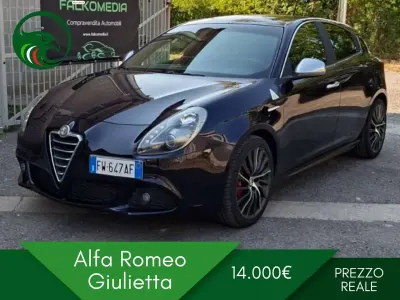 Usata Alfa Romeo Giulietta Quadrifoglio Verde 235 CV (172 kW) 2013 Blu/azzurro Utilitaria