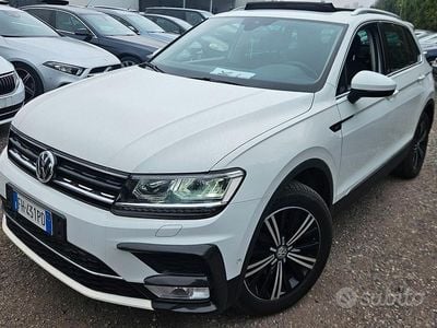 Usata VW Tiguan R-line 177 CV (130 kW) 2016 Bianco SUV