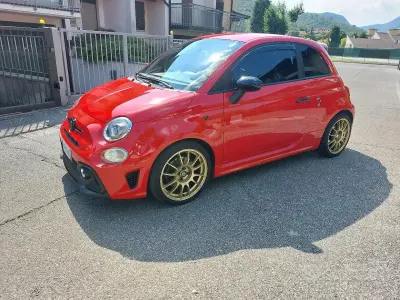 Usata Fiat 500 Abarth 160 CV (117 kW) 2018 Rosso Coupé