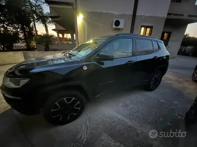 Usata Jeep Compass Trailhawk 170 CV (125 kW) 2020 Nero SUV