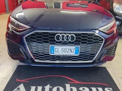 Usata Audi A3 S-Line 150 CV (110 kW) 2022 Blu Berlina