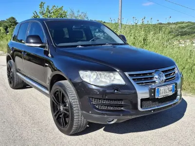 Usata VW Touareg Exclusive 224 CV (164 kW) 2007 Nero SUV