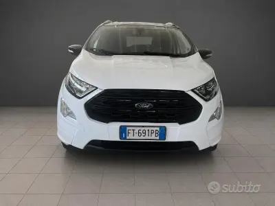 Usata Ford Ecosport ST-Line 125 CV (91 kW) 2019 Bianco SUV