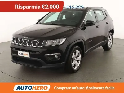 Usata Jeep Compass Longitude 140 CV (102 kW) 2019 Nero SUV
