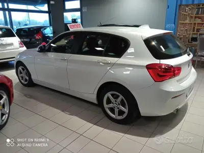 Usata BMW 116 Sport Line 116 CV (85 kW) 2016 Bianco Utilitaria