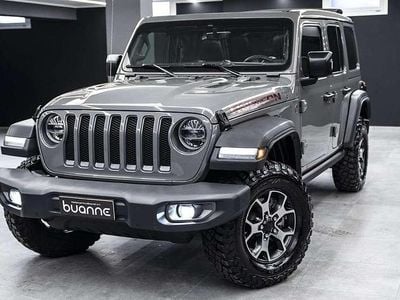 Usata Jeep Wrangler Unlimited Rubicon 200 CV (147 kW) 2019 Grigio gesso perlato SUV