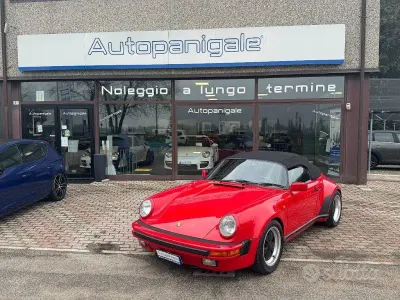 Usata Porsche 911 218 CV (160 kW) 1989 Rosso Cabrio