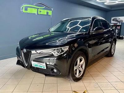 Usata Alfa Romeo Stelvio Super 210 CV (154 kW) 2017 Nero SUV