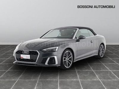 Usata Audi A5 Cabriolet S-Line 163 CV (119 kW) 2023 Grigio Cabrio