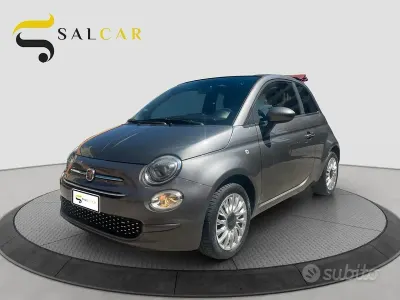 Usata Fiat 500C Lounge 69 CV (50 kW) 2020 Grigio Cabrio