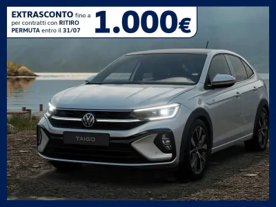 Nuova VW Taigo R-line Plus 116 CV (85 kW) 2026 Reflex silver metallizzato SUV