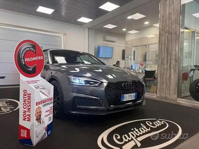 Usata Audi A5 Cabriolet Sport 190 CV (139 kW) 2017 Grigio Cabrio