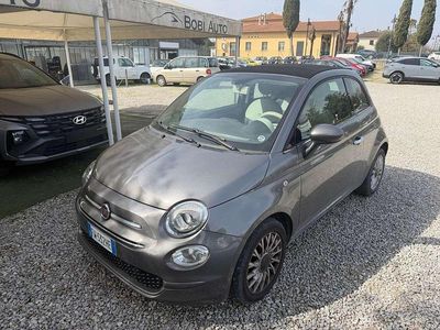 Usata Fiat 500C Lounge 69 CV (50 kW) 2019 Grigio Cabrio