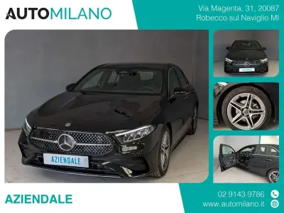 Occasion Mercedes A180 AMG line 136 ch (100 kW) 2025 Noir Berline