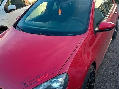 Usata VW Golf VI GTD 170 CV (125 kW) 2009 Rosso Utilitaria