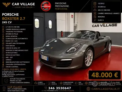 Usata Porsche Boxster