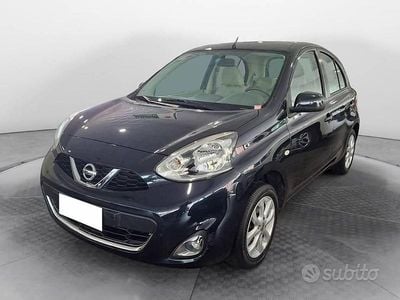 Usata Nissan Micra Acenta 80 CV (58 kW) 2016 Nero Utilitaria
