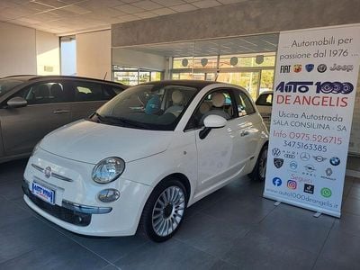 Usata Fiat 500 Lounge 95 CV (69 kW) 2012 Bianco Berlina