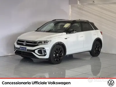 Usata VW T-Roc R-line 110 CV (80 kW) 2023 Bianco SUV