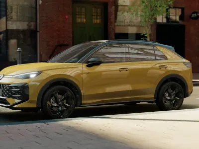Nuova VW T-Roc R-line 150 CV (110 kW) 2026 Canary yellow nero SUV